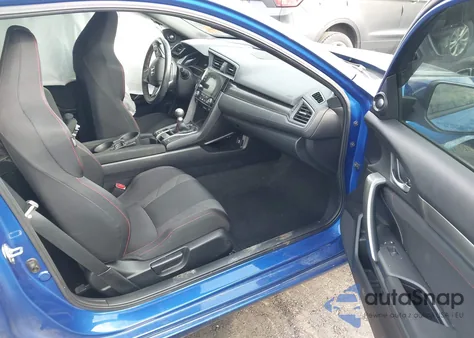 2019 Honda Civic Si из США, поврежденный, VIN 2HGFC3A50KH752844